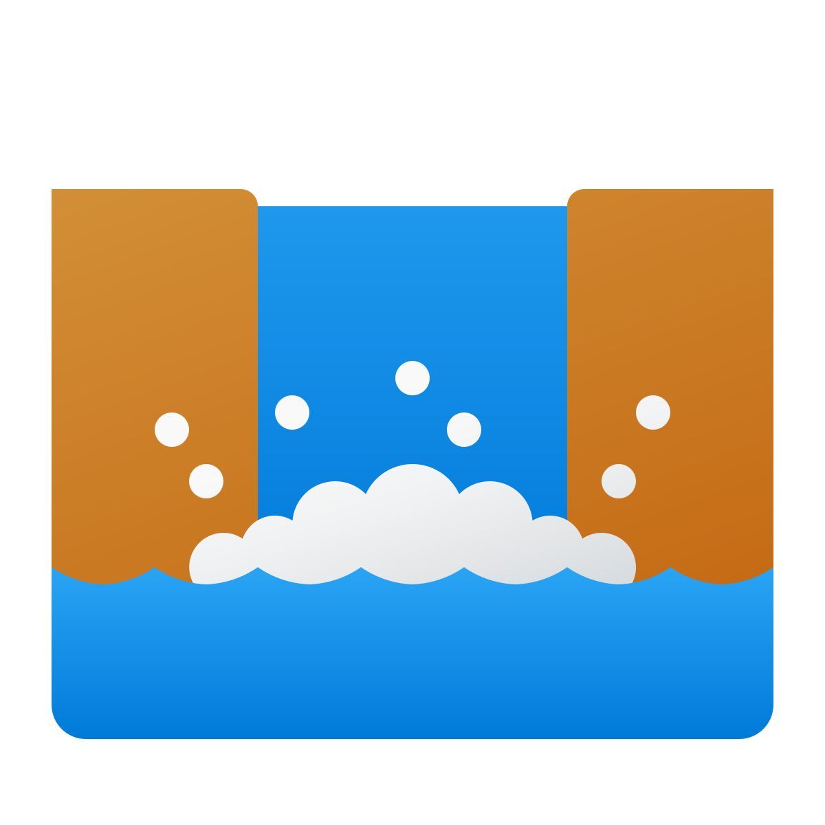 windows 11 color style wasserfall icon
