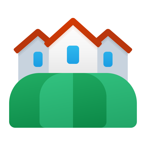 Village のpngとsvgでのイラスト イメージ
