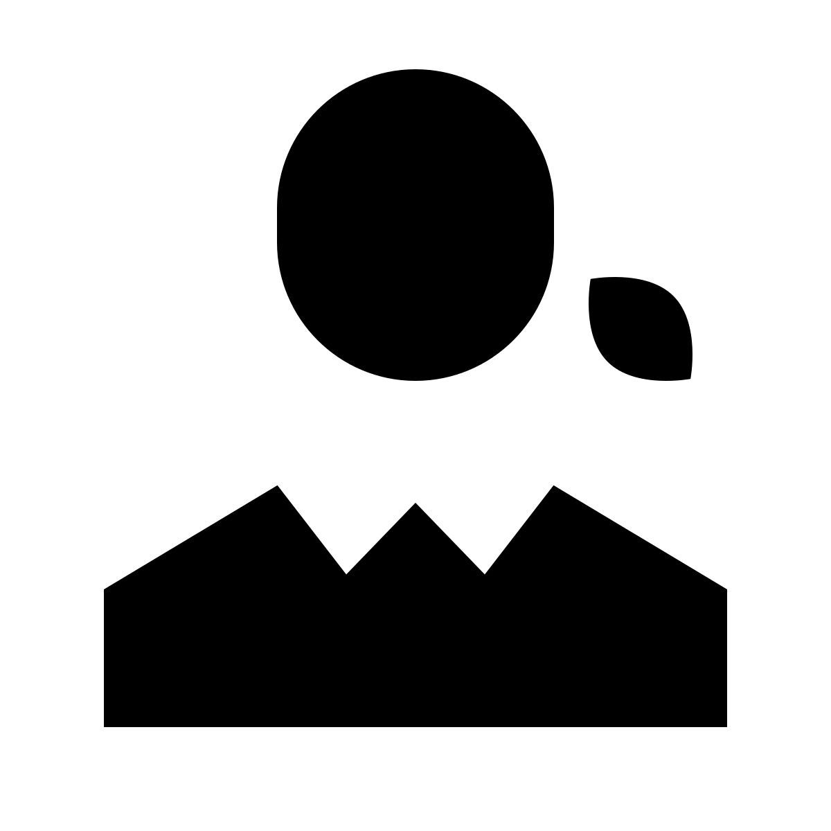 forma bold filled sharp style administrateur femme icon