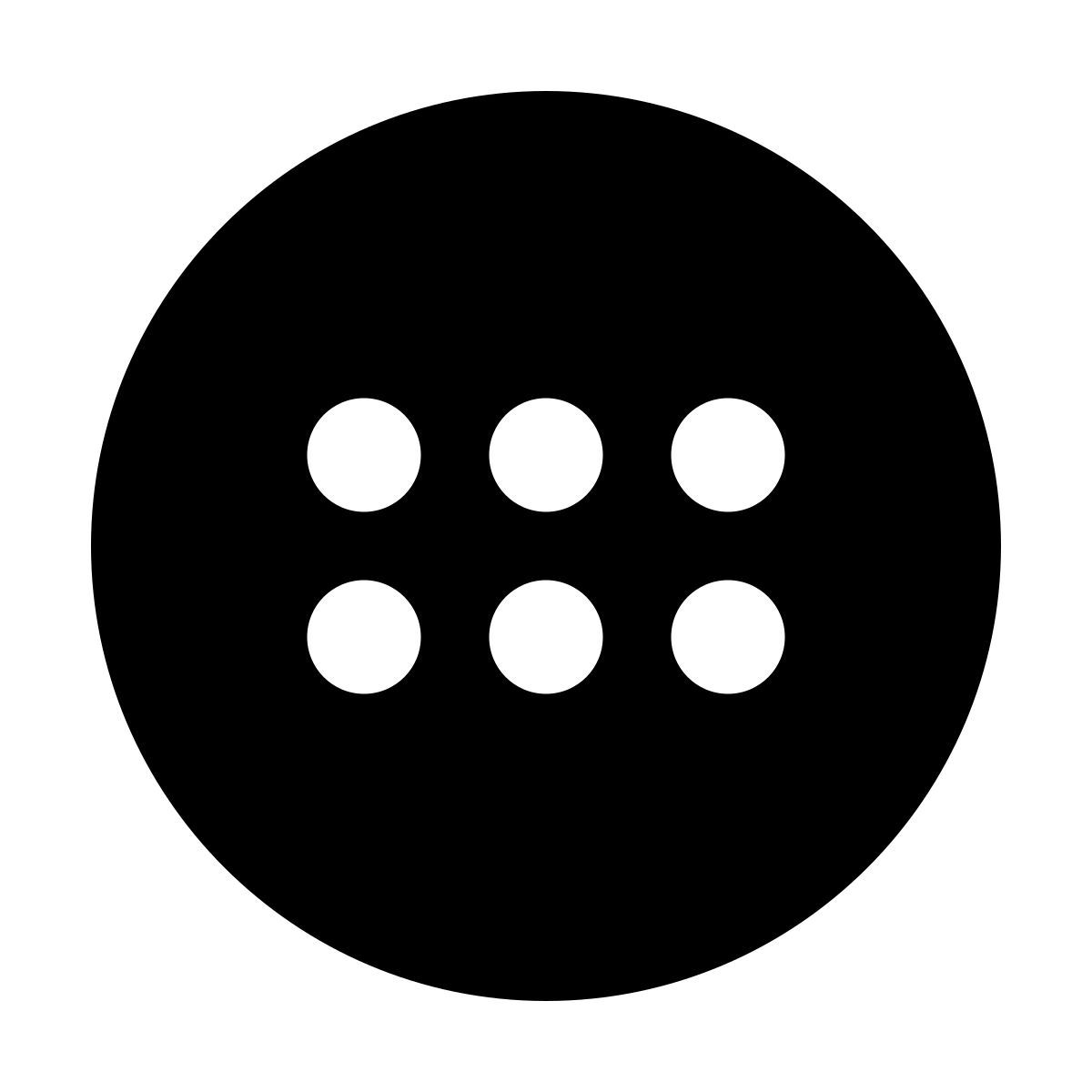 forma bold filled sharp style android app drawer icon