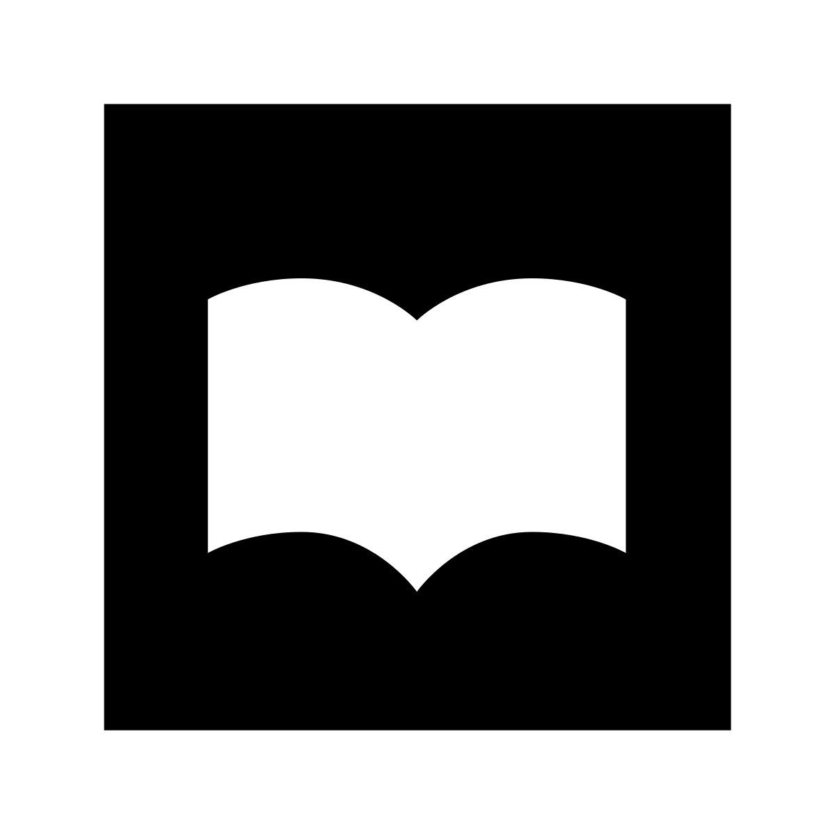 forma bold filled sharp style libri di mele icon