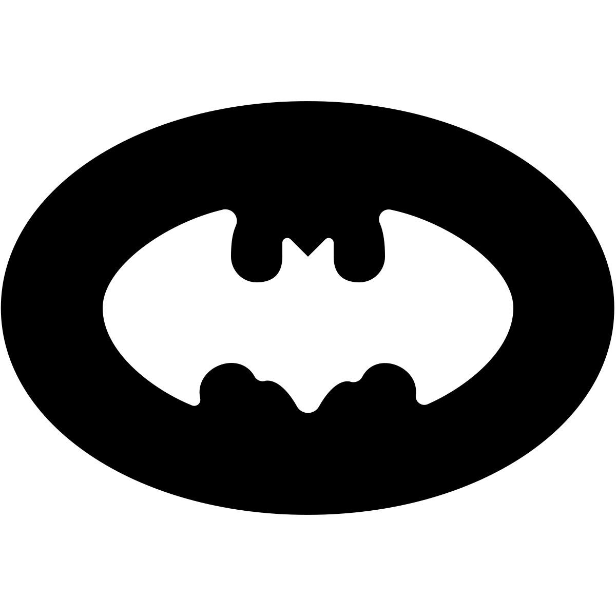 forma bold filled sharp style 배트맨 이전 icon