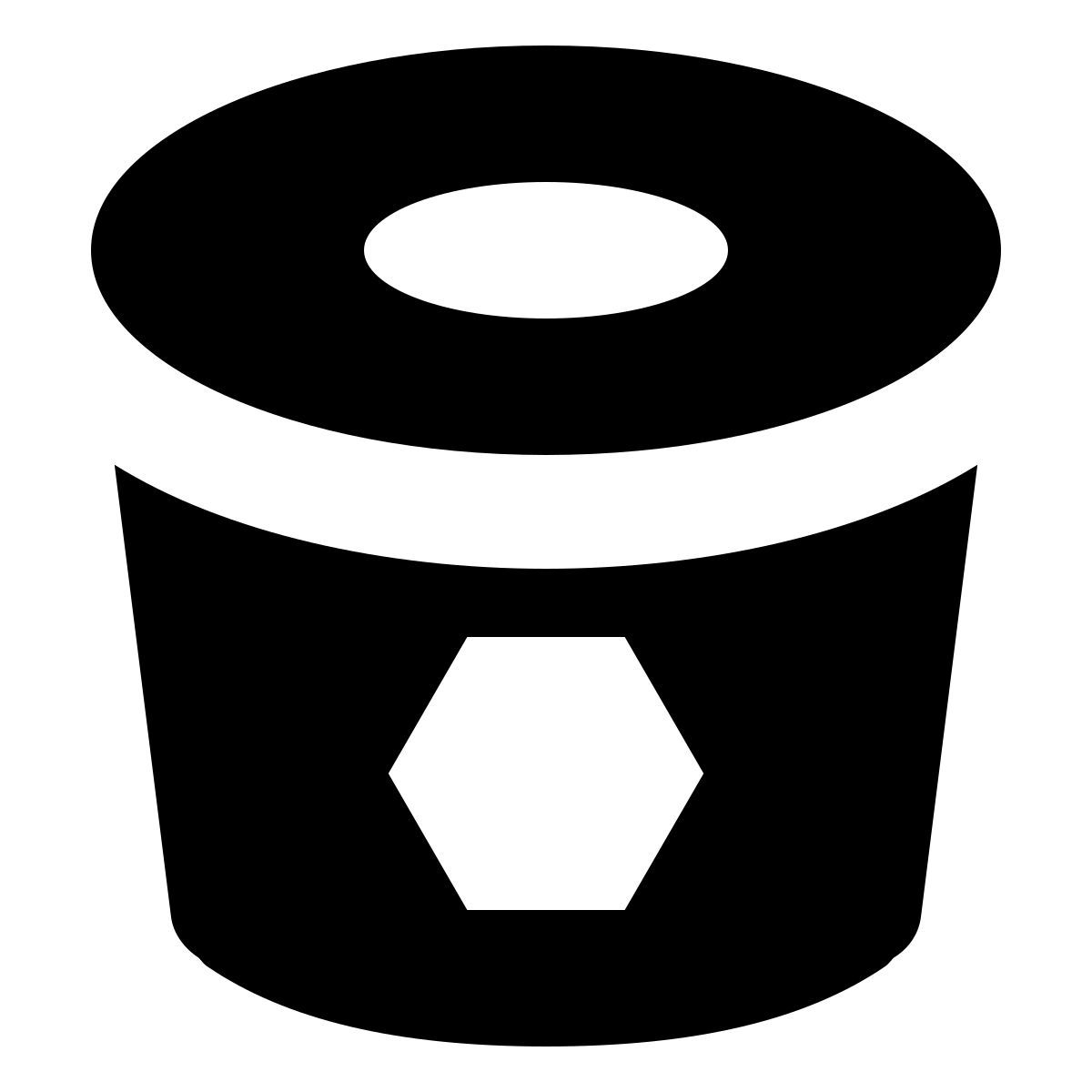 forma bold filled sharp style beeswax icon