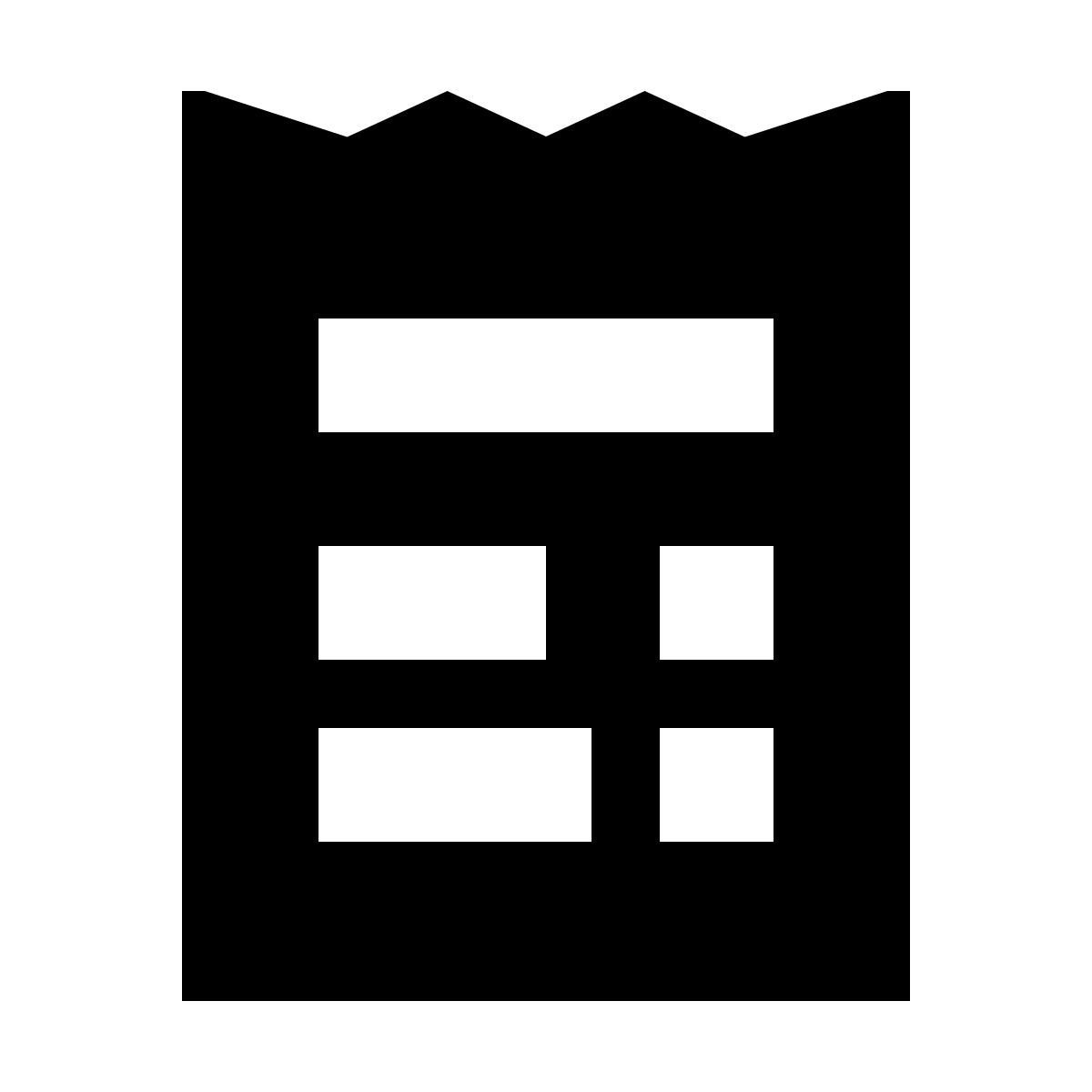 forma bold filled sharp style bill icon