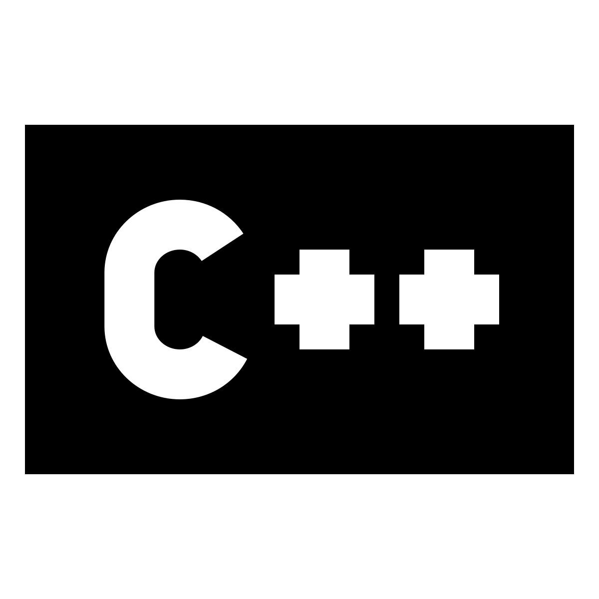 forma bold filled sharp style c 플러스 플러스 icon