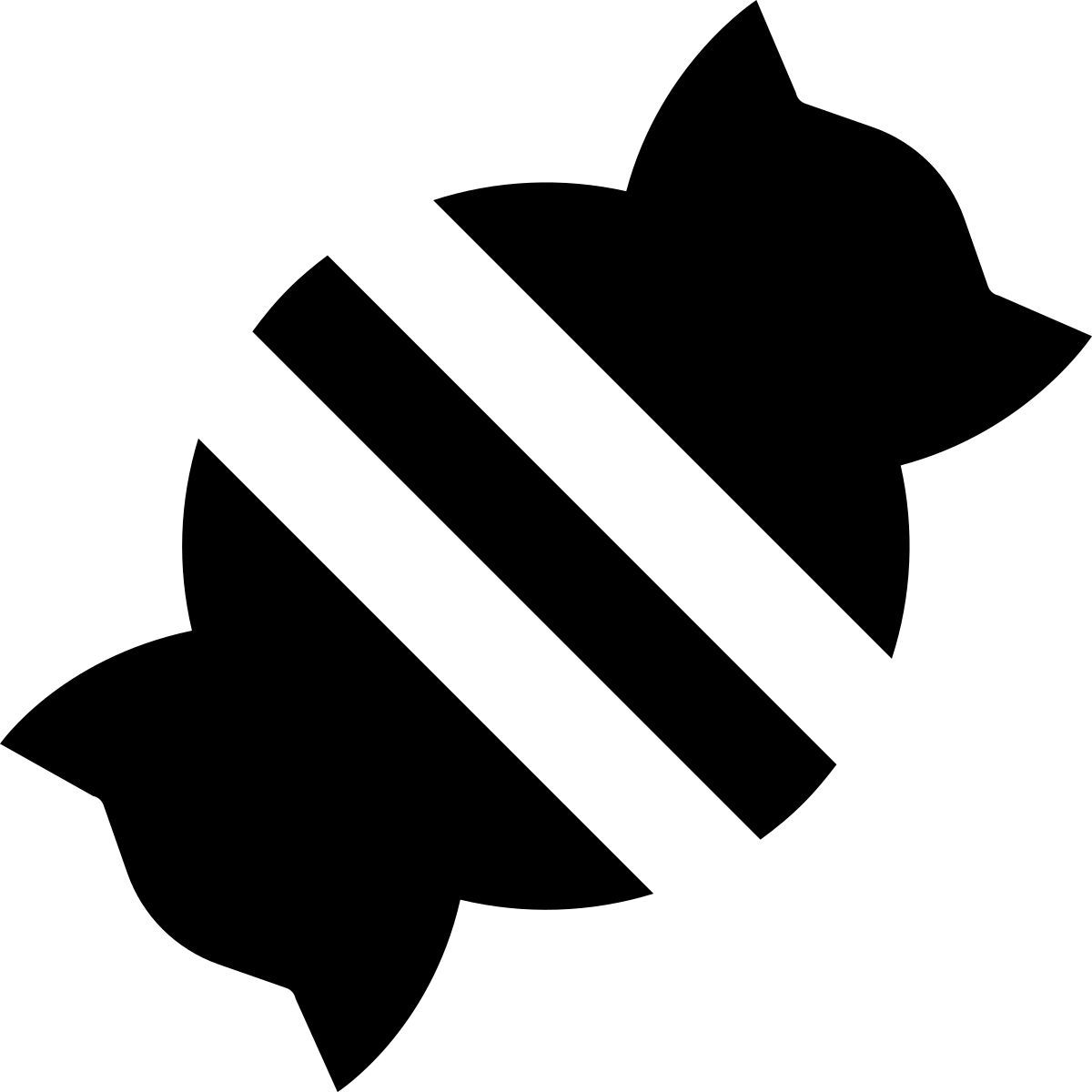 forma bold filled sharp style 糖果 icon