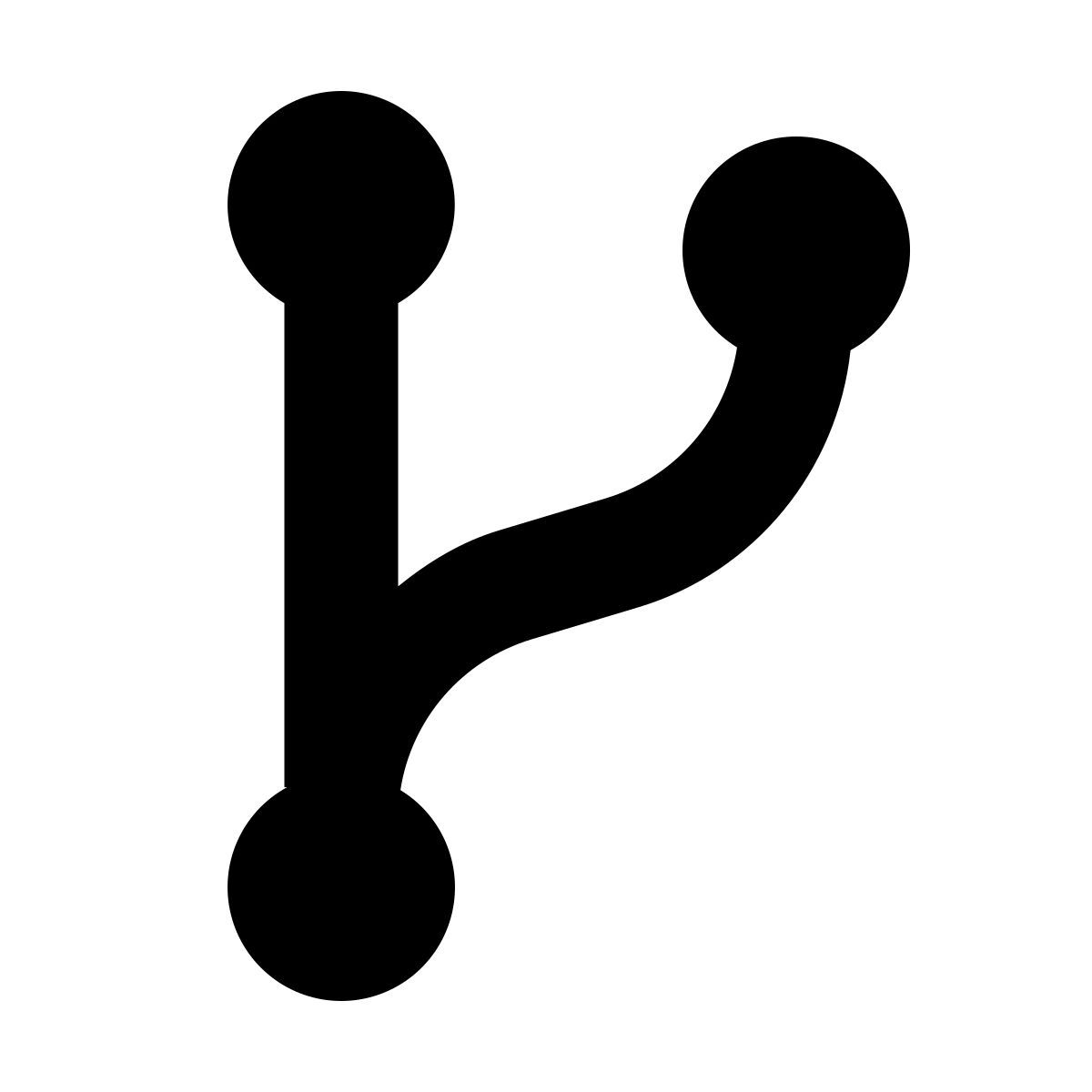 forma bold filled sharp style fourche de code icon