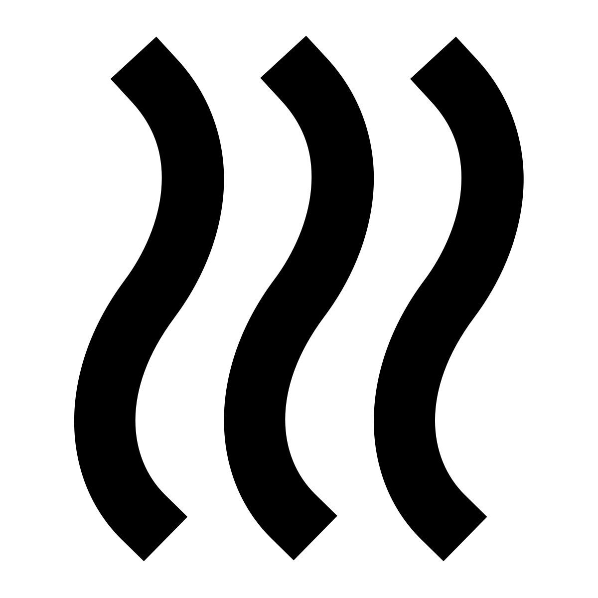 forma bold filled sharp style seco icon