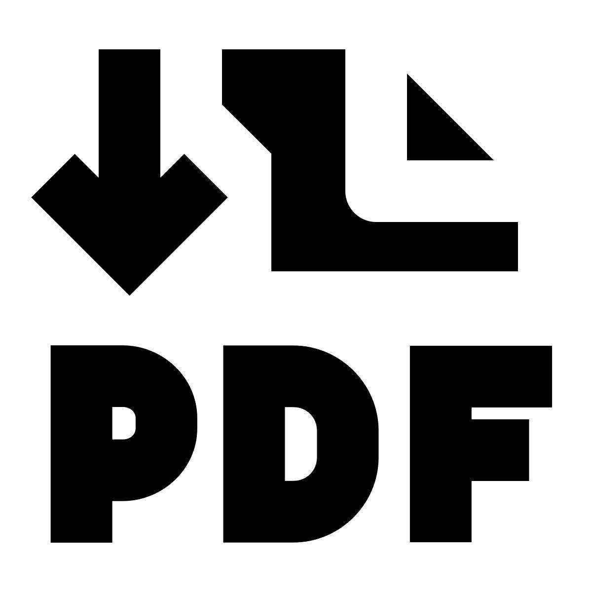 forma bold filled sharp style 수출 pdf 파일 icon