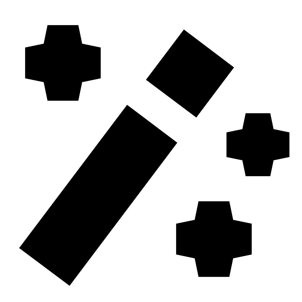 forma bold filled sharp style muro icon