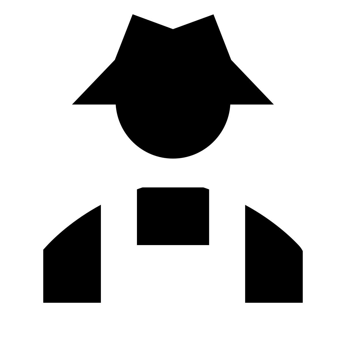 forma bold filled sharp style fermier homme icon