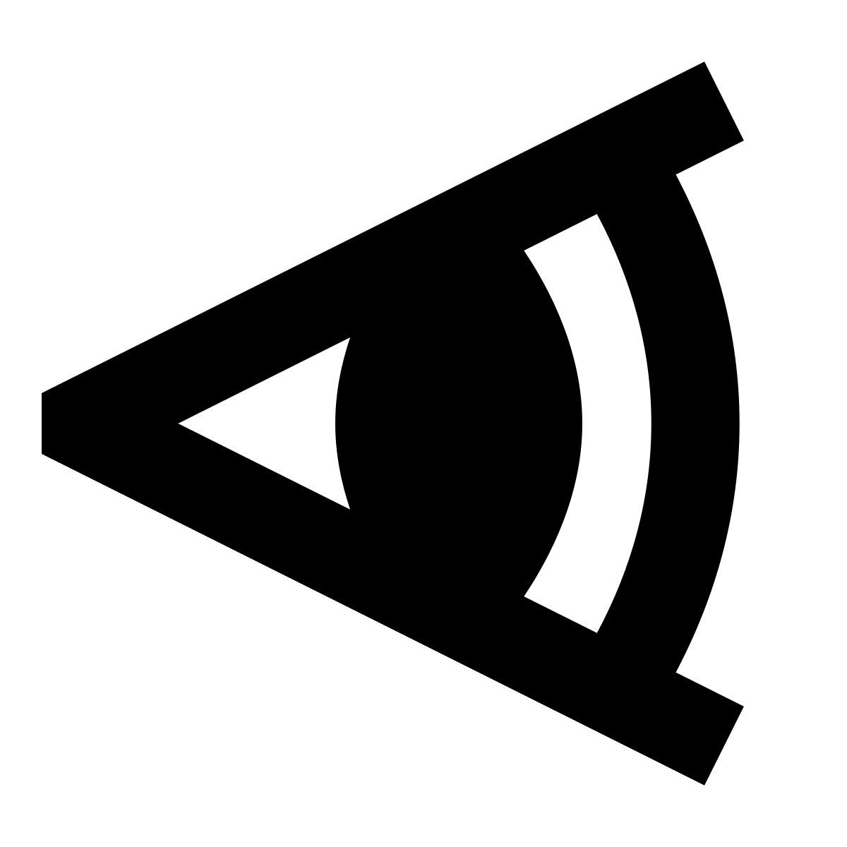 forma bold filled sharp style 초점 거리 icon