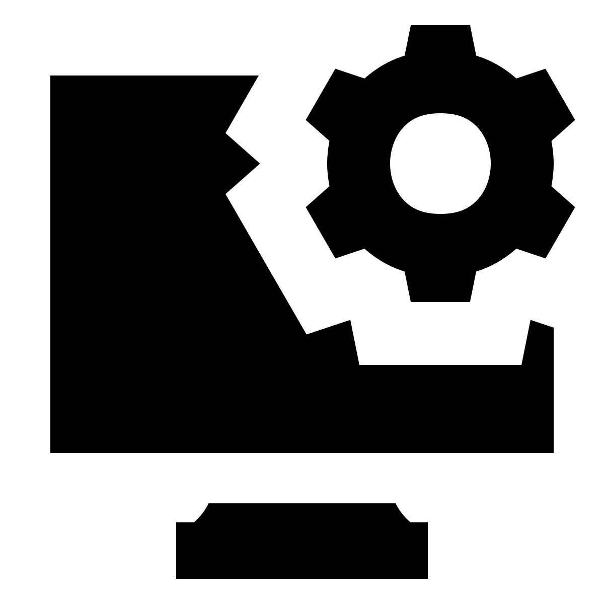 forma bold filled sharp style imac settings icon