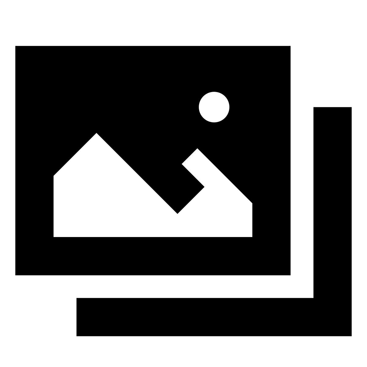 forma bold filled sharp style galería de imágenes icon