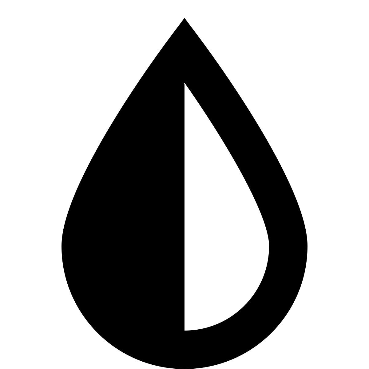 forma bold filled sharp style invertir colores icon