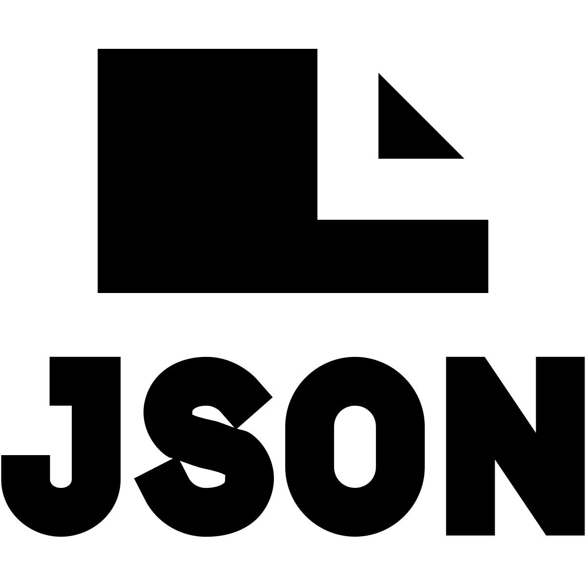 forma bold filled sharp style json icon