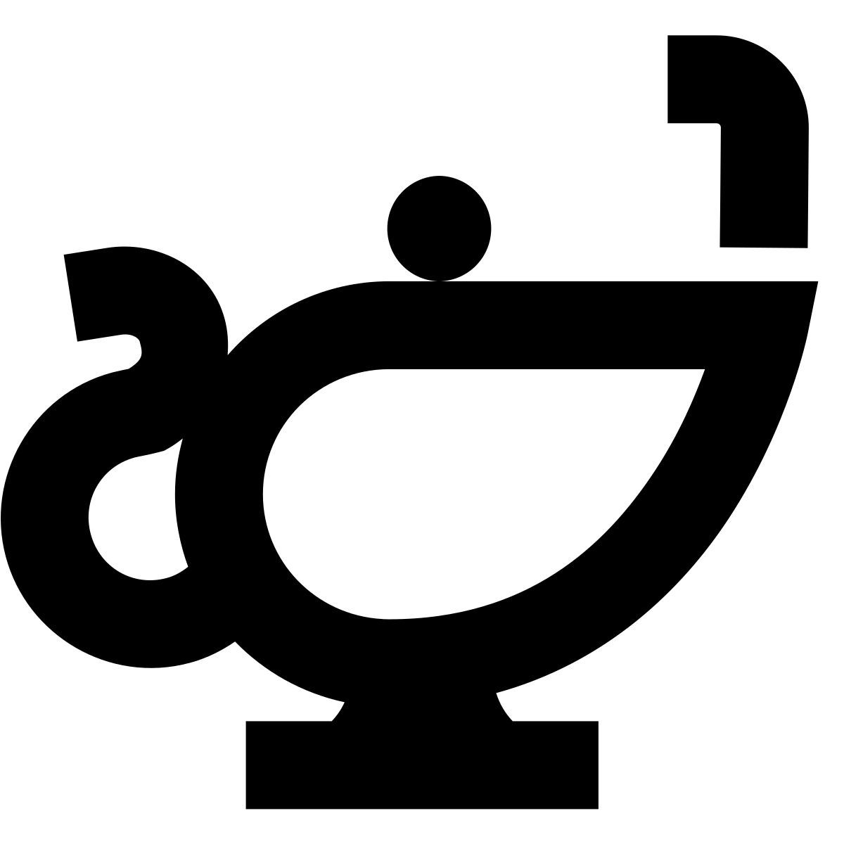 forma bold filled sharp style 阿拉丁神灯 icon