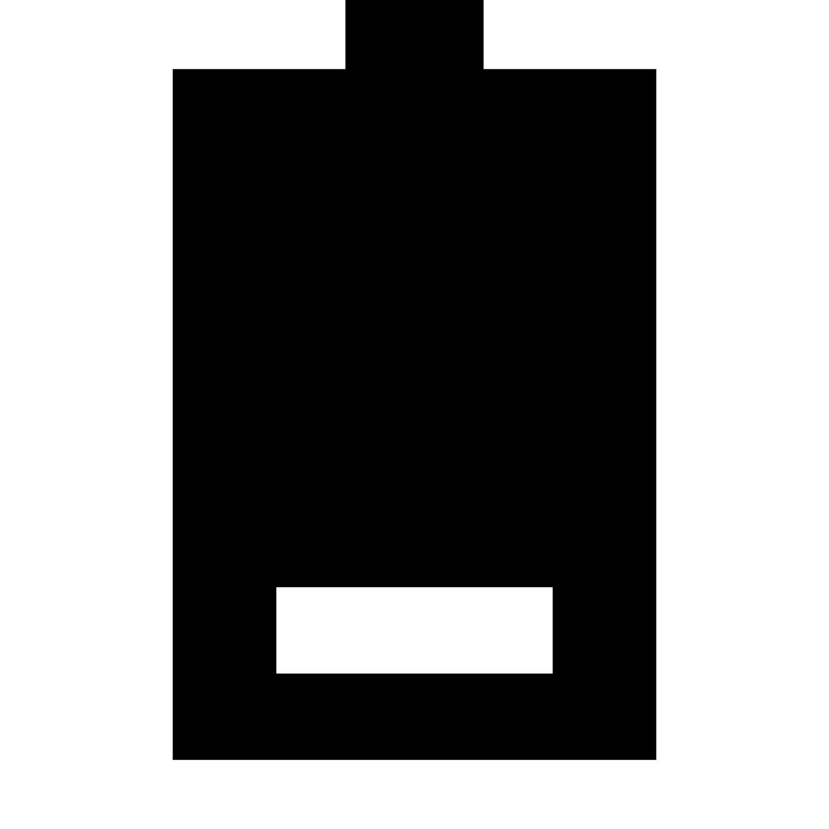 forma bold filled sharp style 低电量 icon