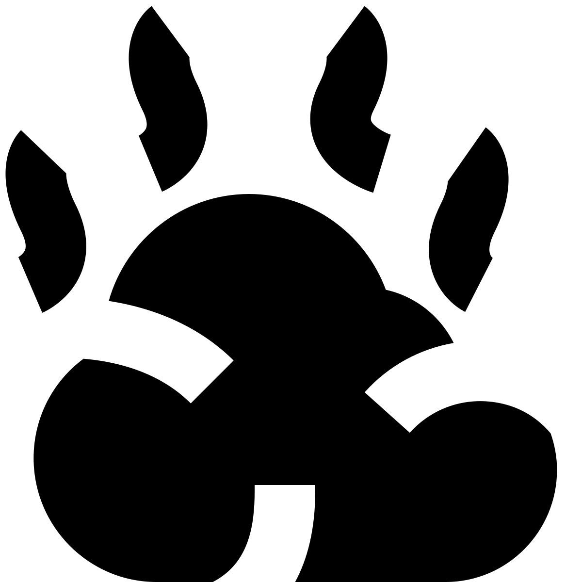 forma bold filled sharp style fumier icon