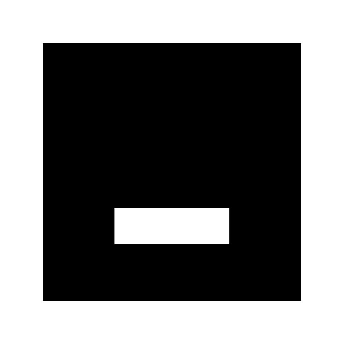 forma bold filled sharp style 창을 최소화 icon