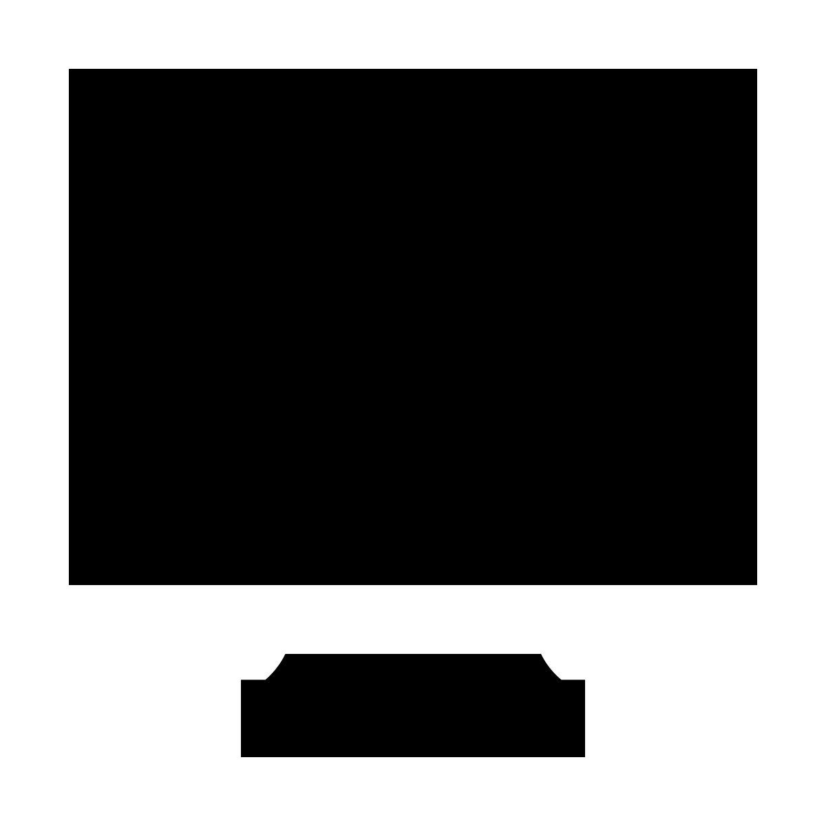 forma bold filled sharp style 감시 장치 icon