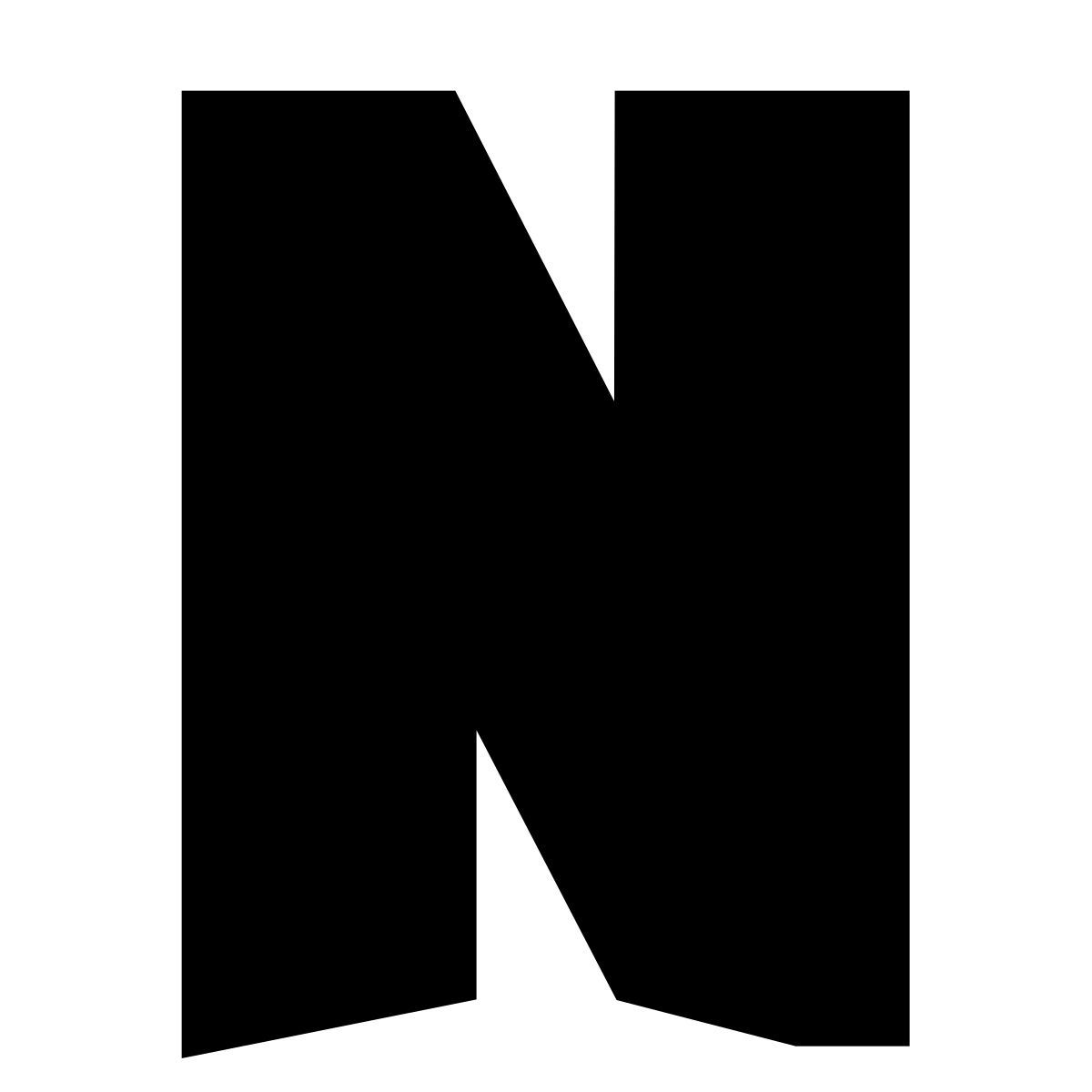 forma bold filled sharp style netflix icon