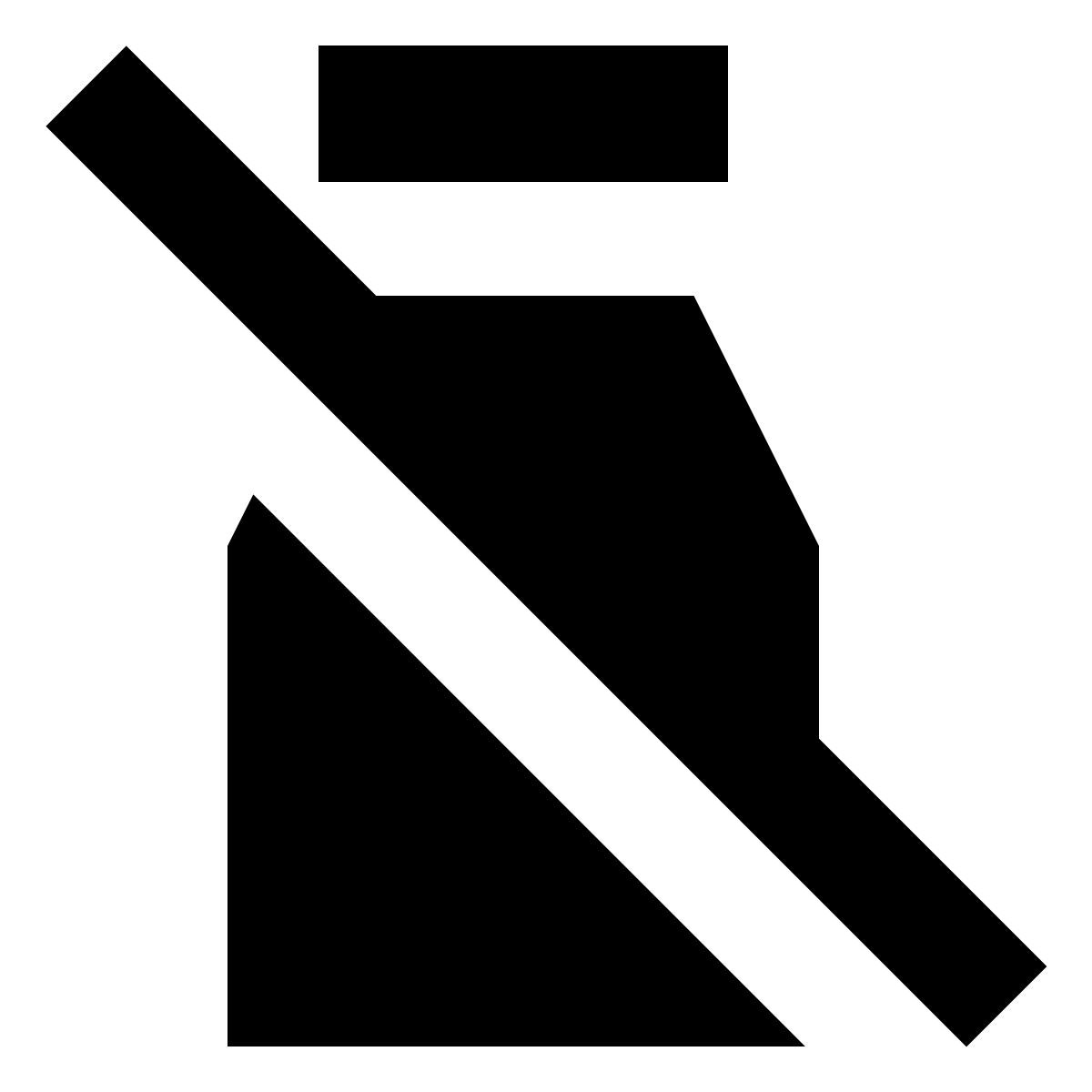 forma bold filled sharp style niente latte icon