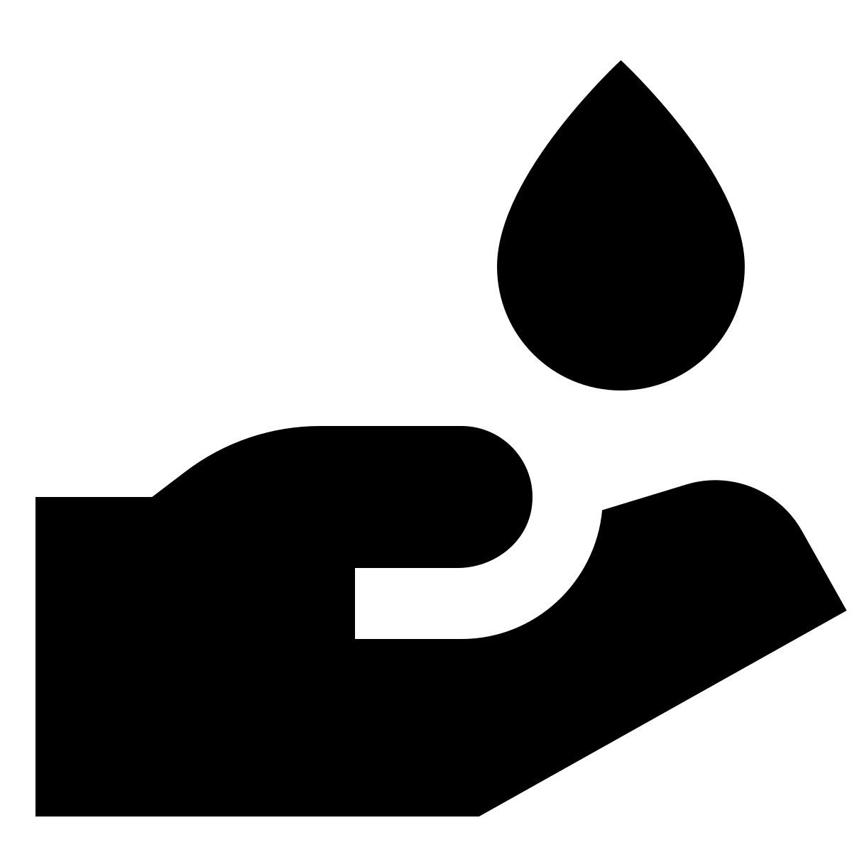 forma bold filled sharp style masaje de aceite icon