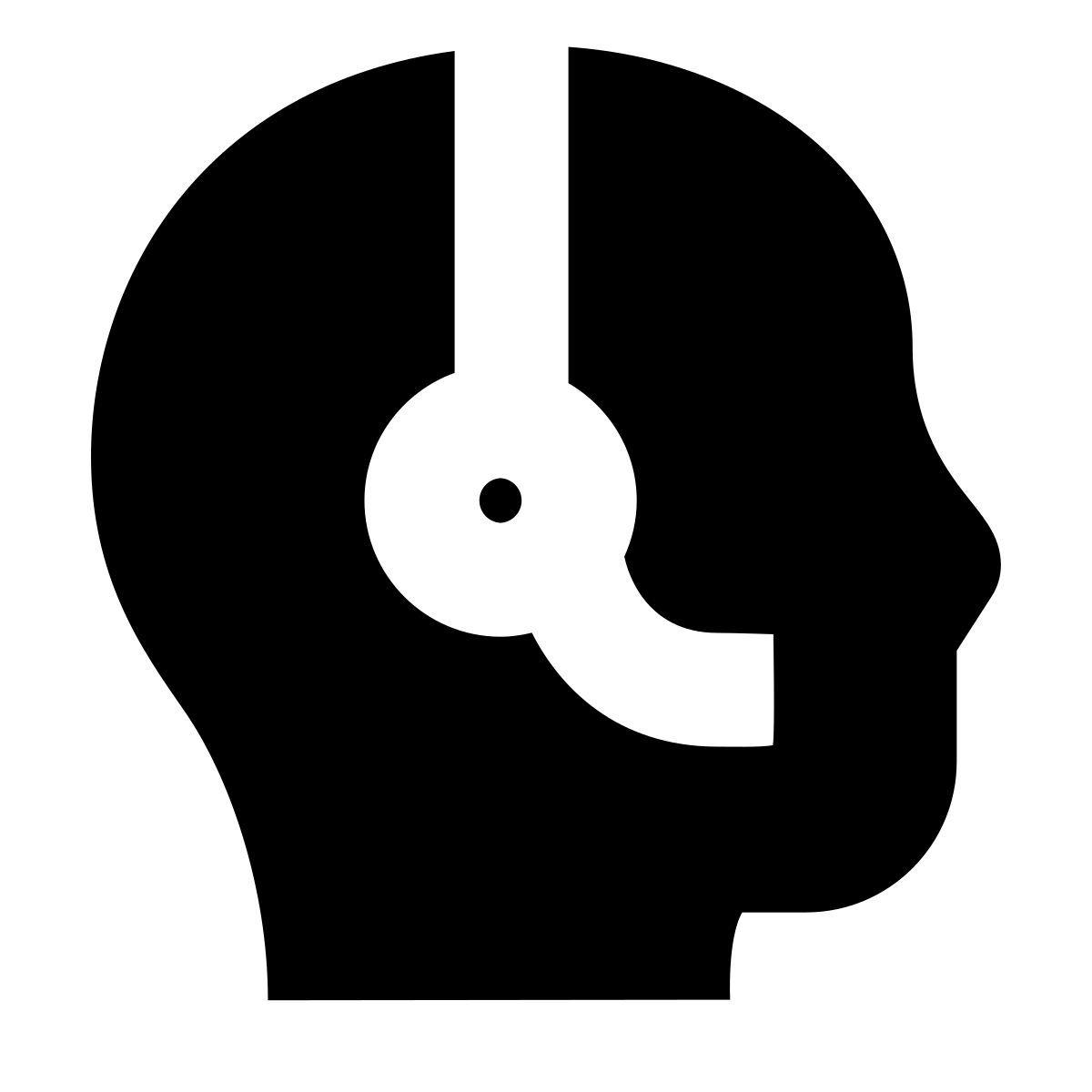 forma bold filled sharp style support en ligne icon