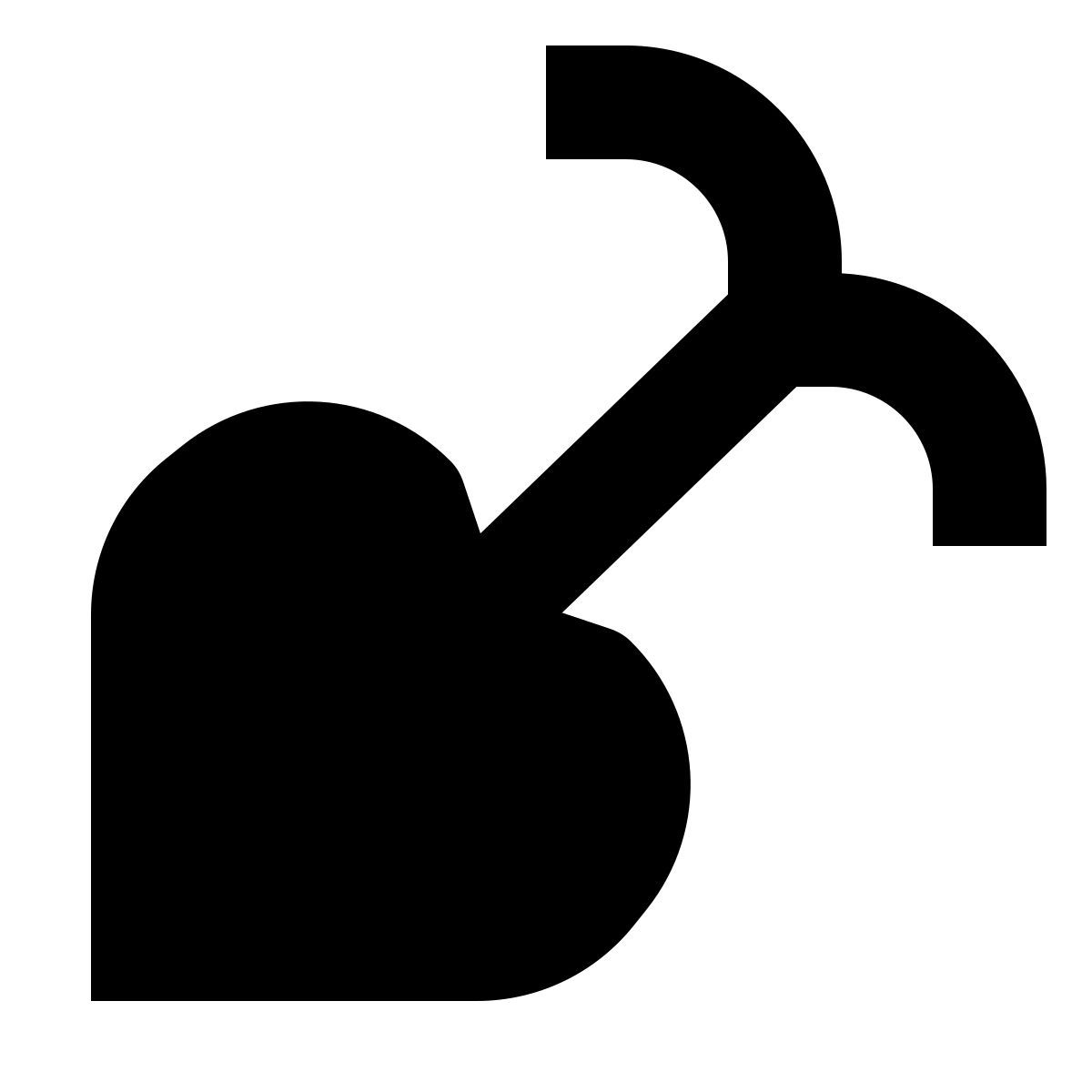 forma bold filled sharp style ravanello icon