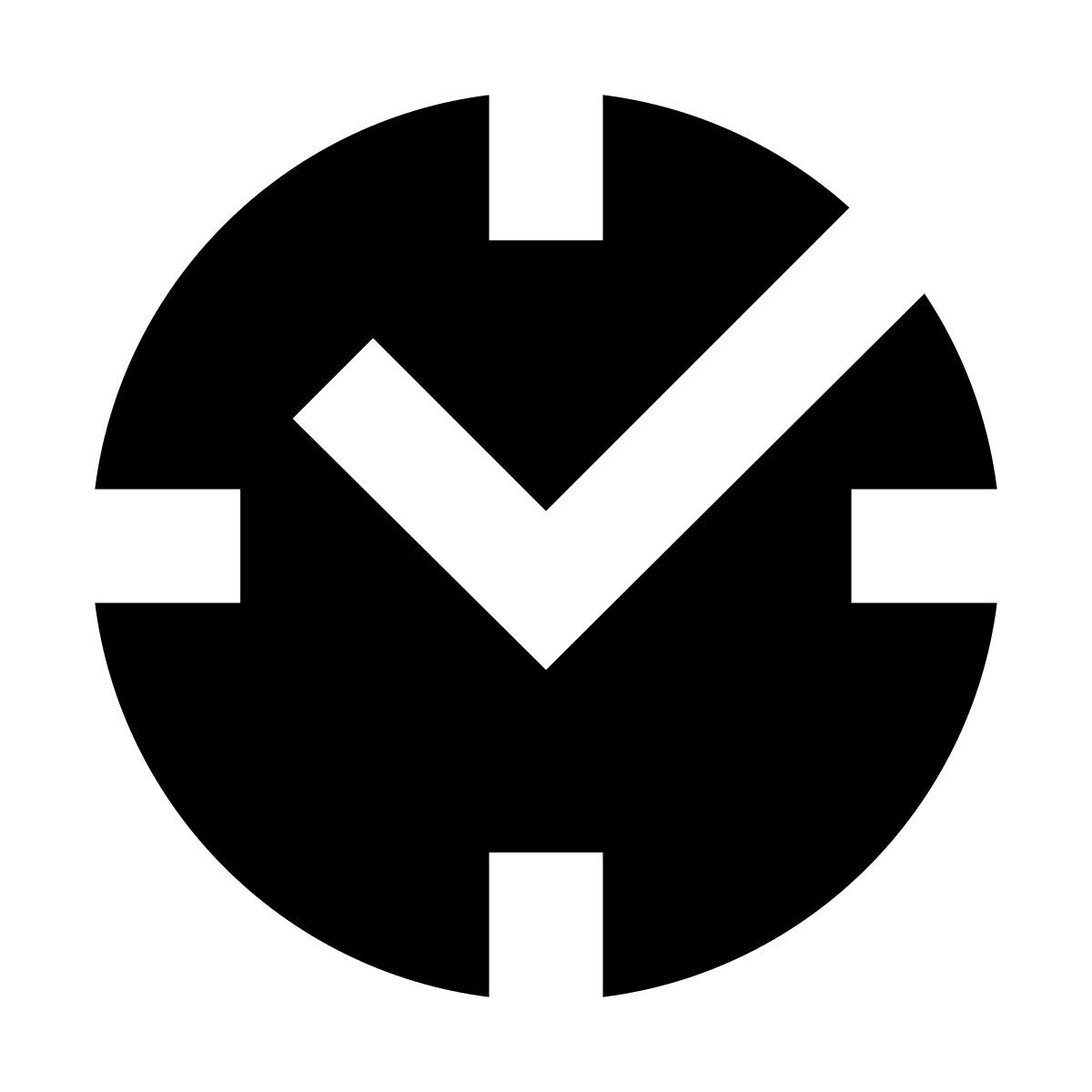 forma bold filled sharp style protezione in tempo reale icon