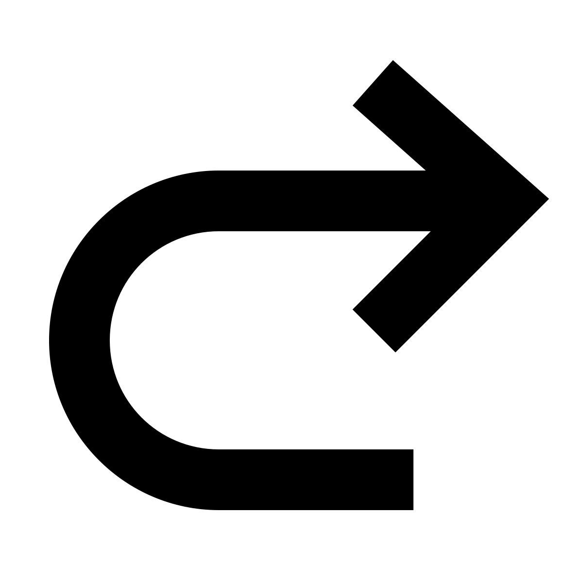 forma bold filled sharp style rehacer icon