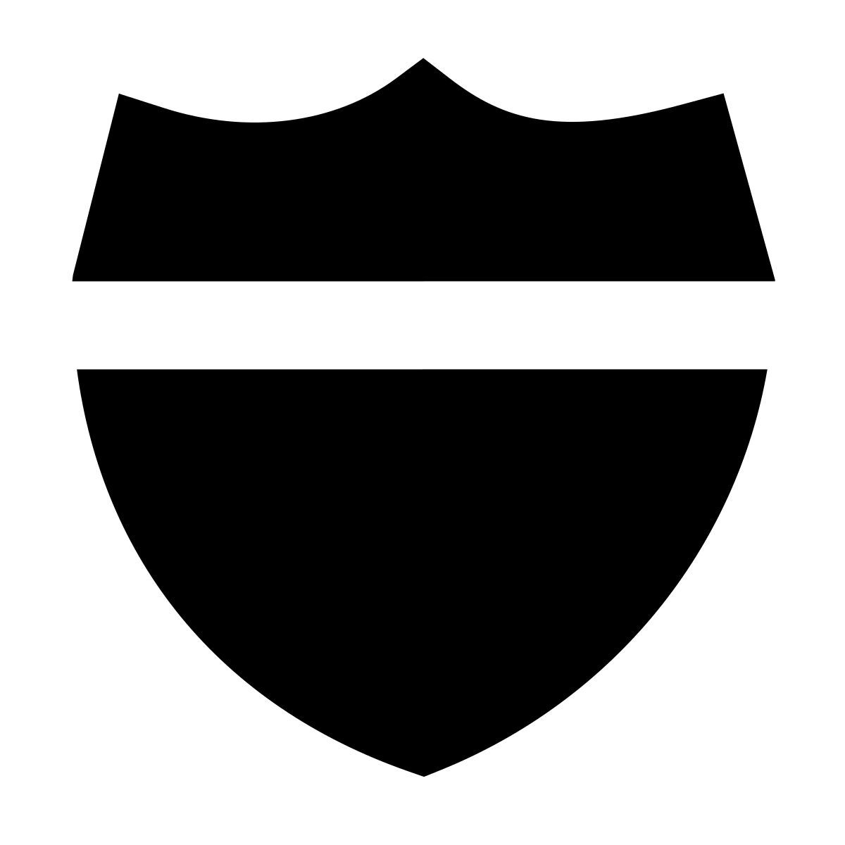 forma bold filled sharp style 线路标志 icon