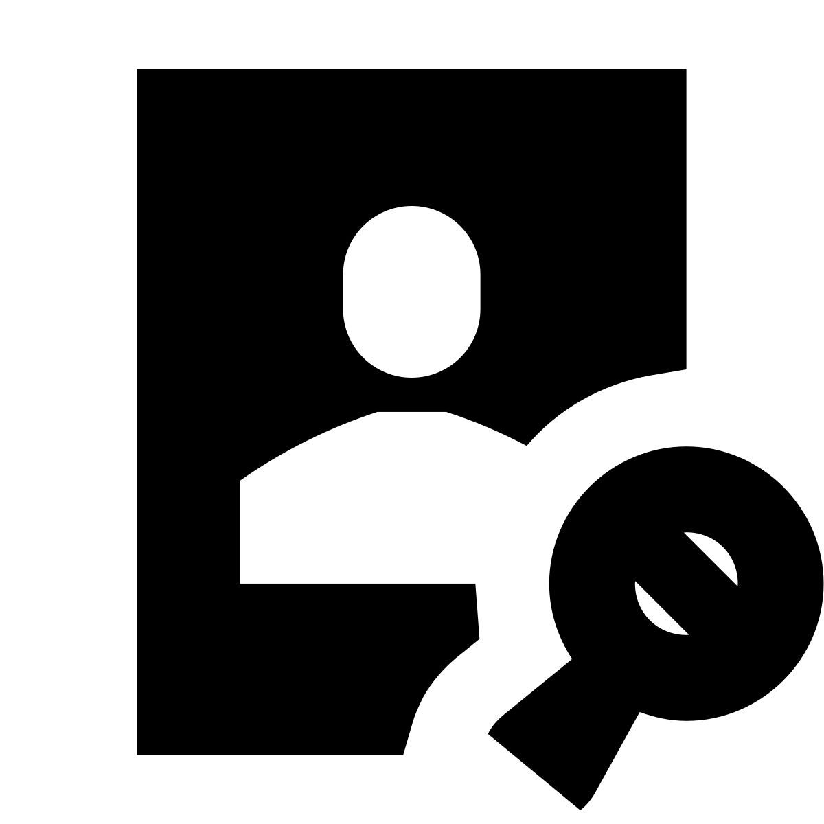 forma bold filled sharp style 검색 계정 icon