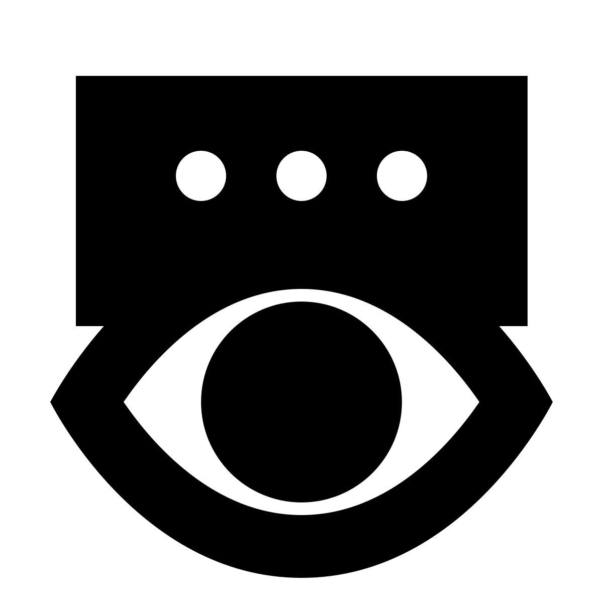 forma bold filled sharp style mostrar contraseña icon