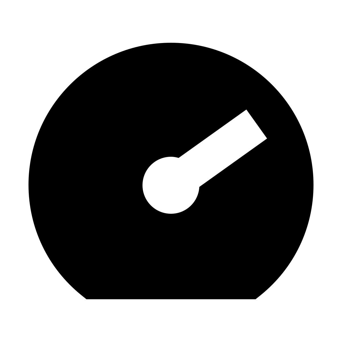 forma bold filled sharp style velocidad icon