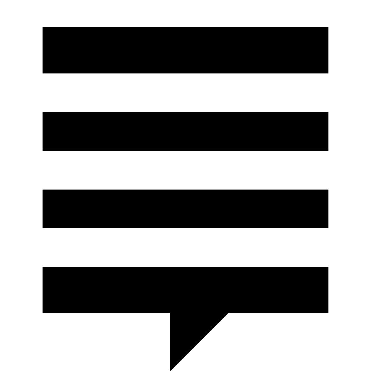 forma bold filled sharp style stack exchange icon