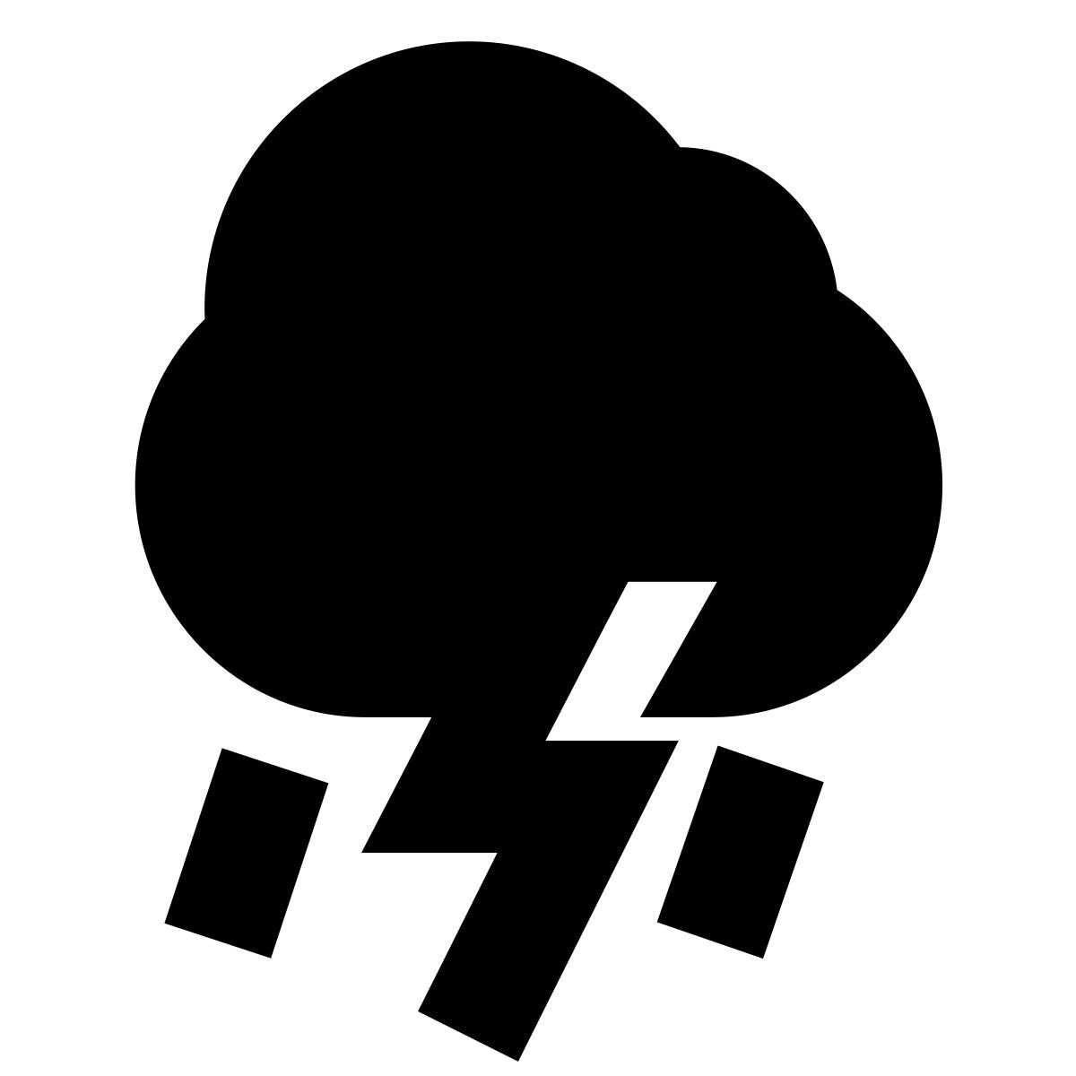 forma bold filled sharp style tormenta icon