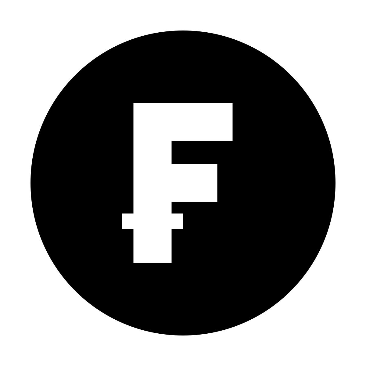 forma bold filled sharp style 스위스 프랑 icon