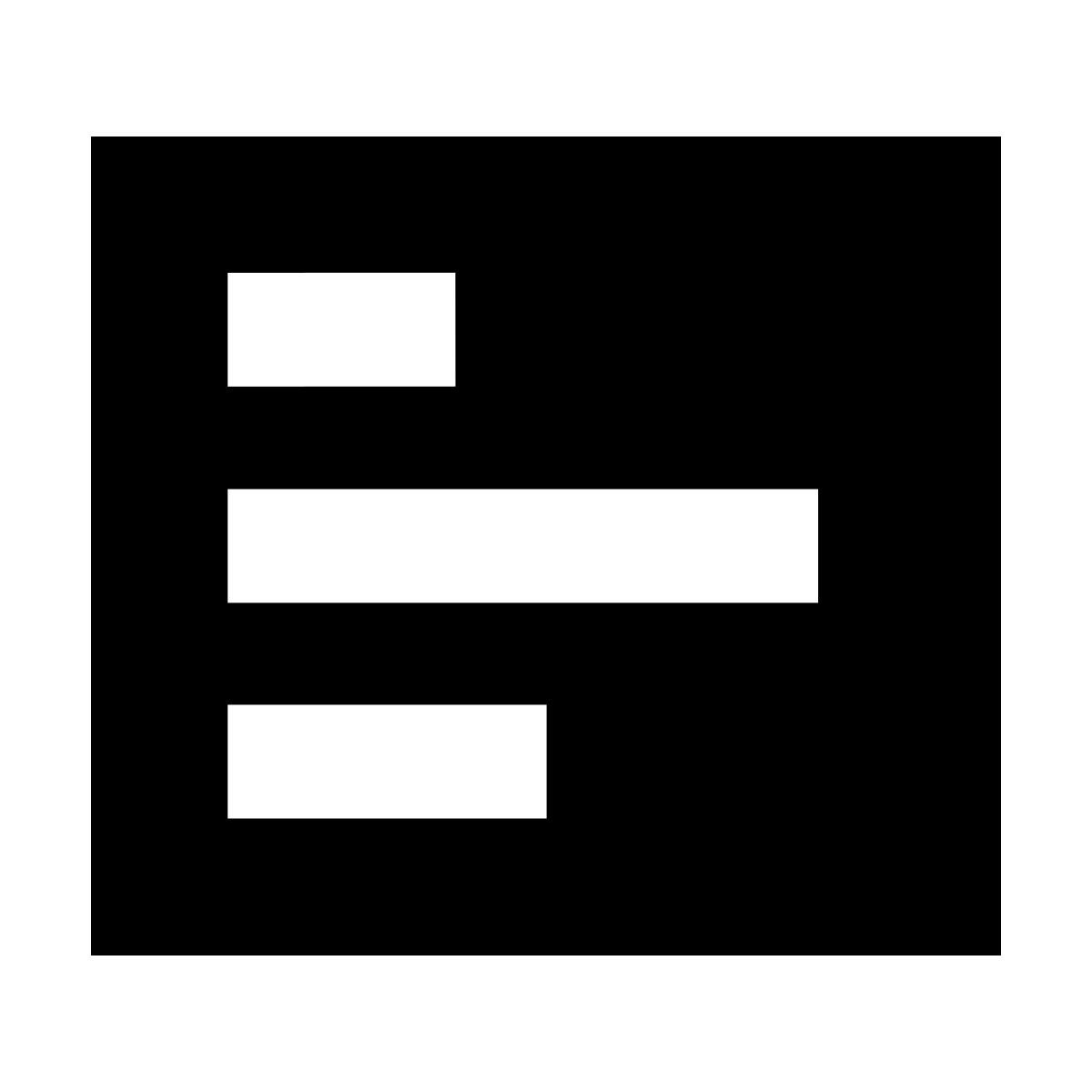 forma bold filled sharp style tareas icon