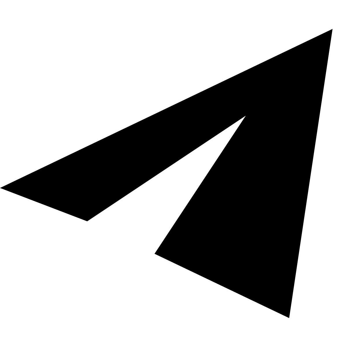 forma bold filled sharp style télégramme app icon