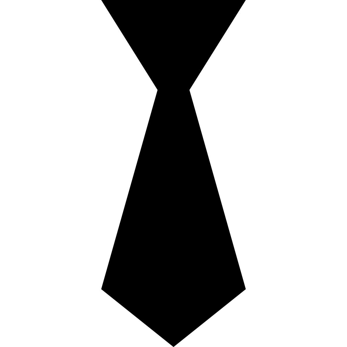 forma bold filled sharp style tie icon