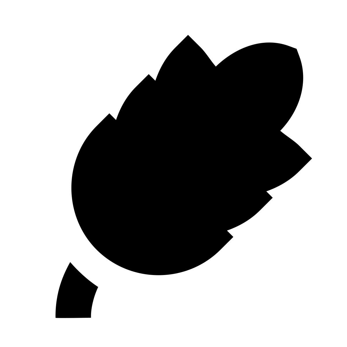 forma bold filled sharp style grano icon