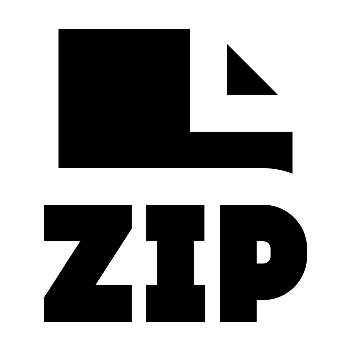 forma bold filled sharp style 지퍼 icon