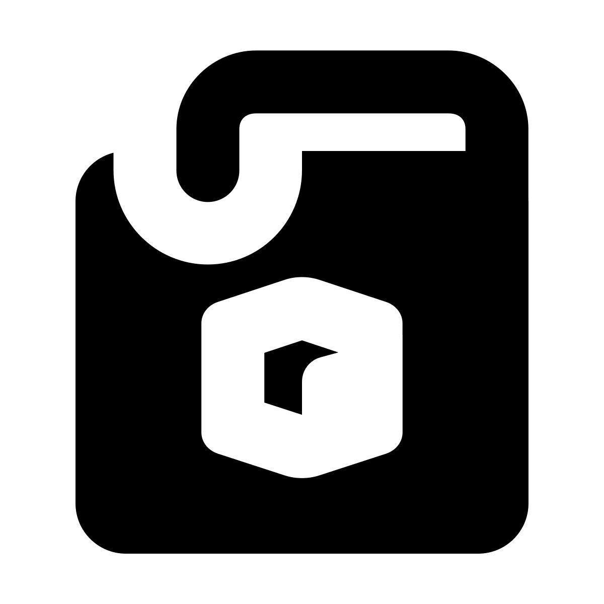 forma bold filled style impresora 3d icon