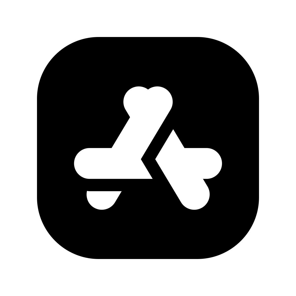 forma bold filled style app store icon