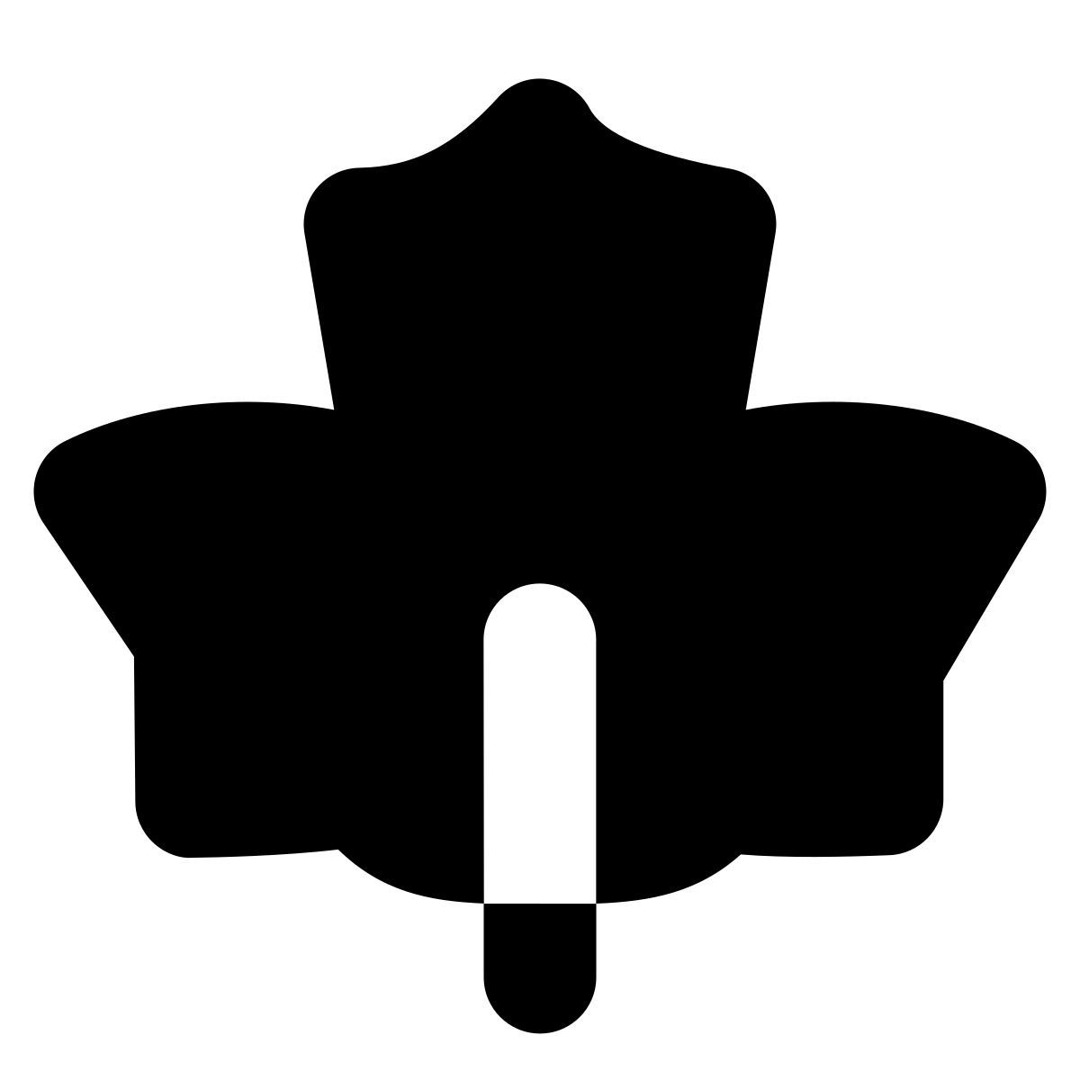 forma bold filled style autumn icon