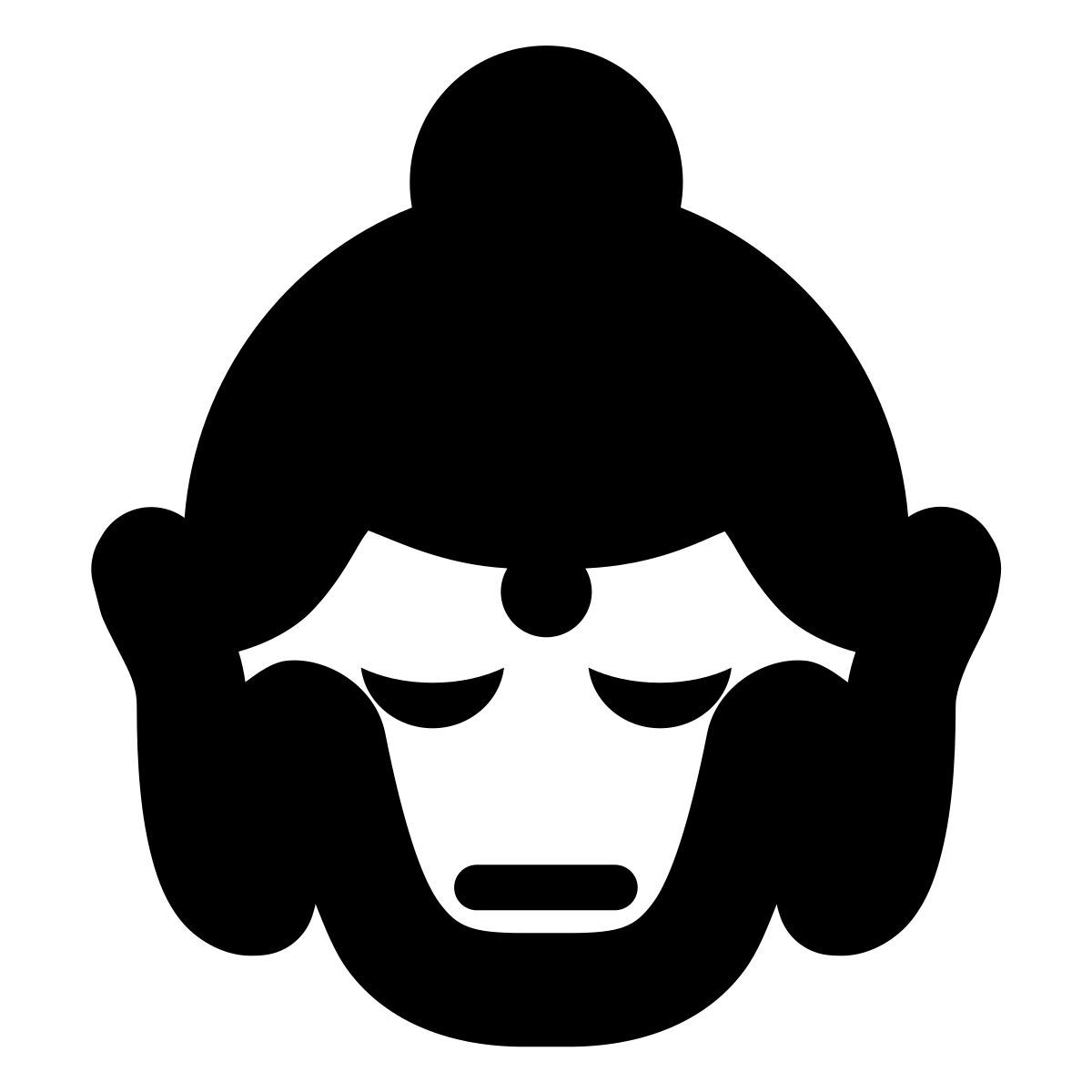 forma bold filled style 불 icon