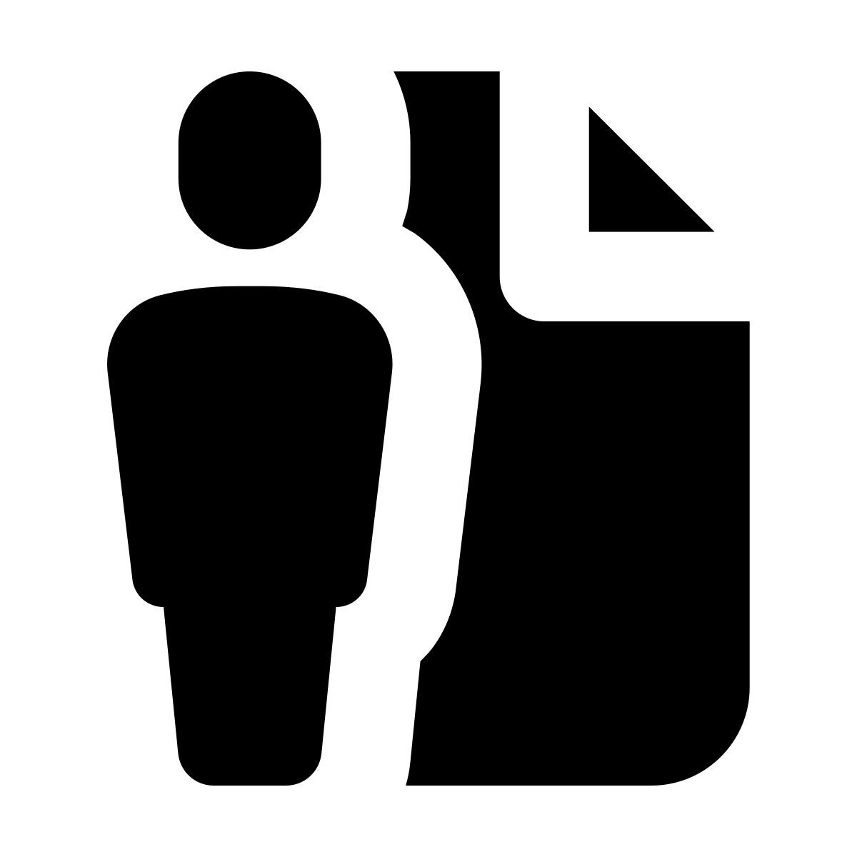 forma bold filled style 비즈니스 문서 icon