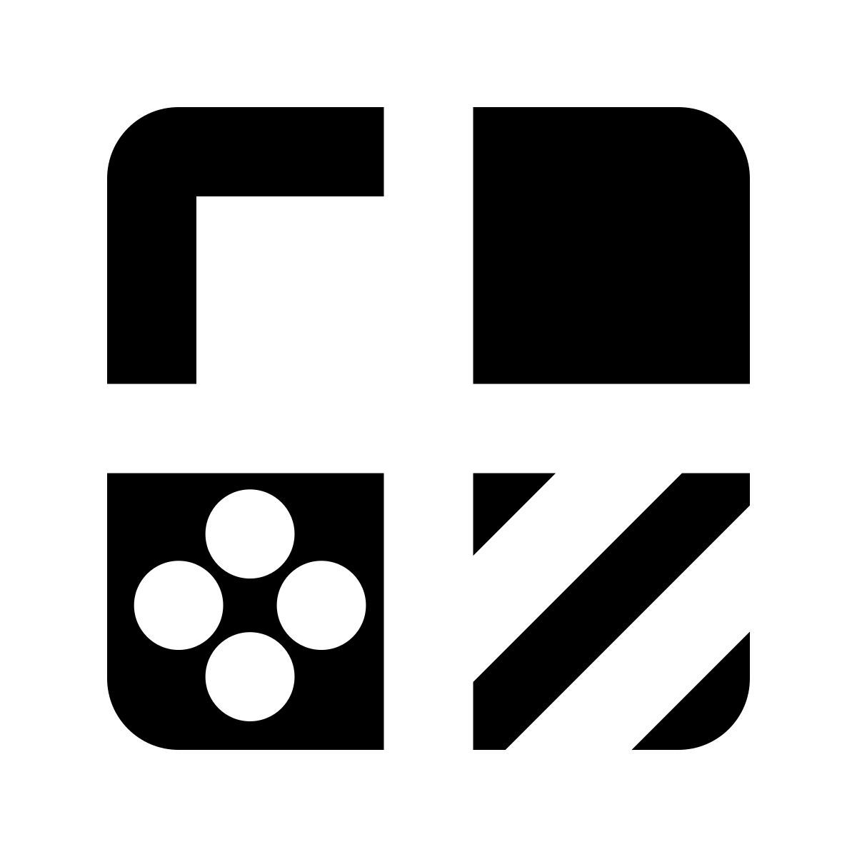 forma bold filled style 분류 icon